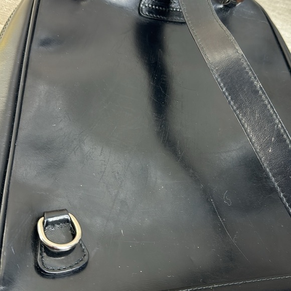 GUCCI Authentic Bamboo Patent Nylon One Strap Sling Backpack - Picture 13 of 16